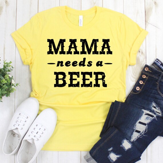 Mama Braucht Ein Bier Mama Will Ein Getrank Wein Cocktail Etsy