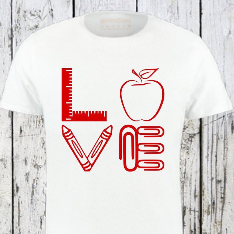 Download Teacher svg Teacher Love svg Love Teacher svg Apple of my | Etsy