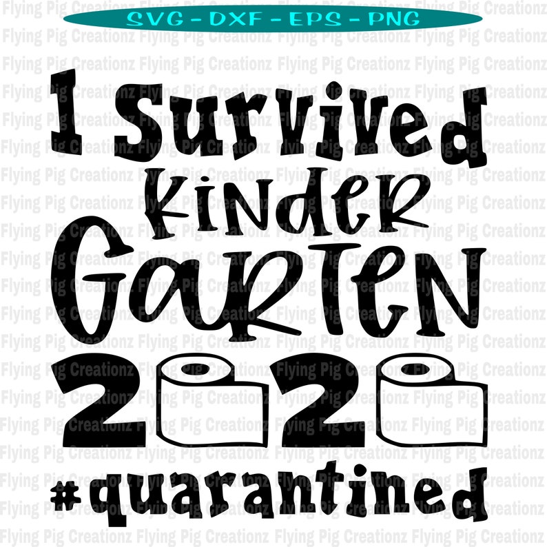 Download Kindergarten svg I Survived Kindergarten 2020 svg | Etsy
