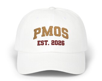 Gorra PMOS Est. 2026 / Gorra de béisbol bordada
