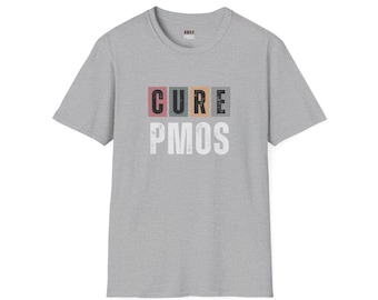 Camiseta para curar el SOP / Camiseta de apoyo y concienciación sobre el síndrome de ovario poliquístico para mujeres / Camiseta de lucha contra el síndrome de ovario poliquístico Regalo