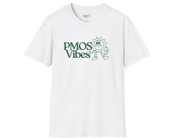 Camiseta PMOS Vibes / Camiseta retro con personaje de Sunny