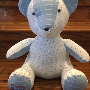 Memory animal, keepsake animal, memory bear