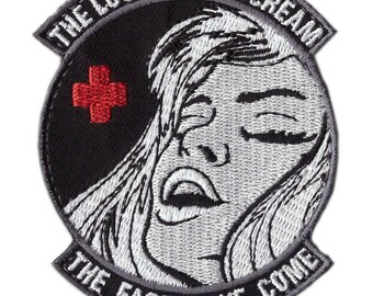 THE LOUDER YOU SCREAM USAF PJ ISAF Tactical Medic EMS EMT MilSpec Patch Hook 281469091503