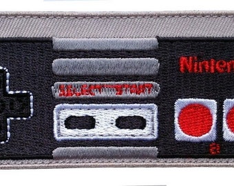 Controller Mario Gaming Collectible NES Emblem Patch