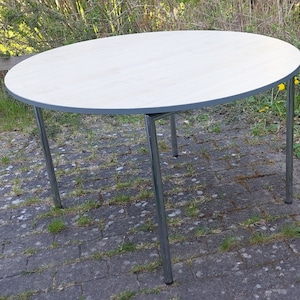 Danish Four Design circular dining work table by