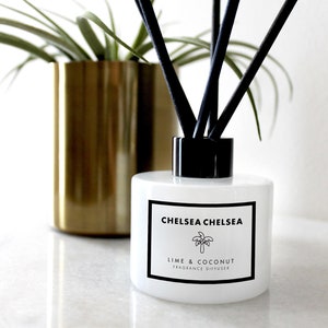 Lime & Coconut | Premium Fragrance Diffuser 100ml | Chelsea Chelsea