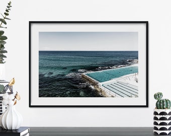 Pool Detail Bondi Icebergs Wall Art Sydney Coastal Modern Wall Art URB-21