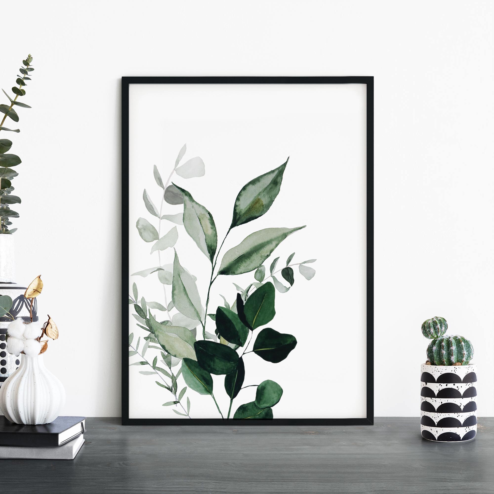 Botanical Dream No.1 Abstract Print Wall Art | 4x6 5x7 A4 A3 A2 A1
