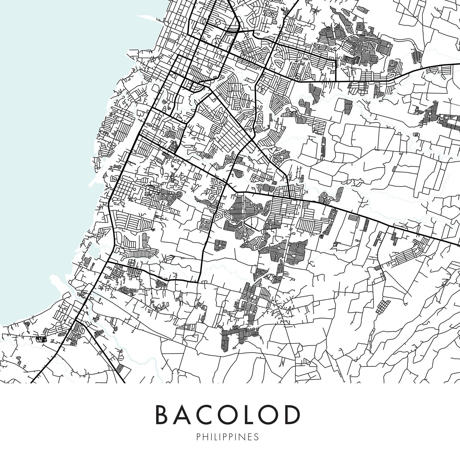 Bacolod City Map And Streets My XXX Hot Girl