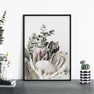 Australian Native Bouquet Floral Photographic Print Wall Art | A4 A3 A2 A1