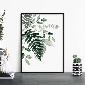 Botanical Dream No.4 Abstract Print Wall Art | 4x6 5x7 A4 A3 A2 A1