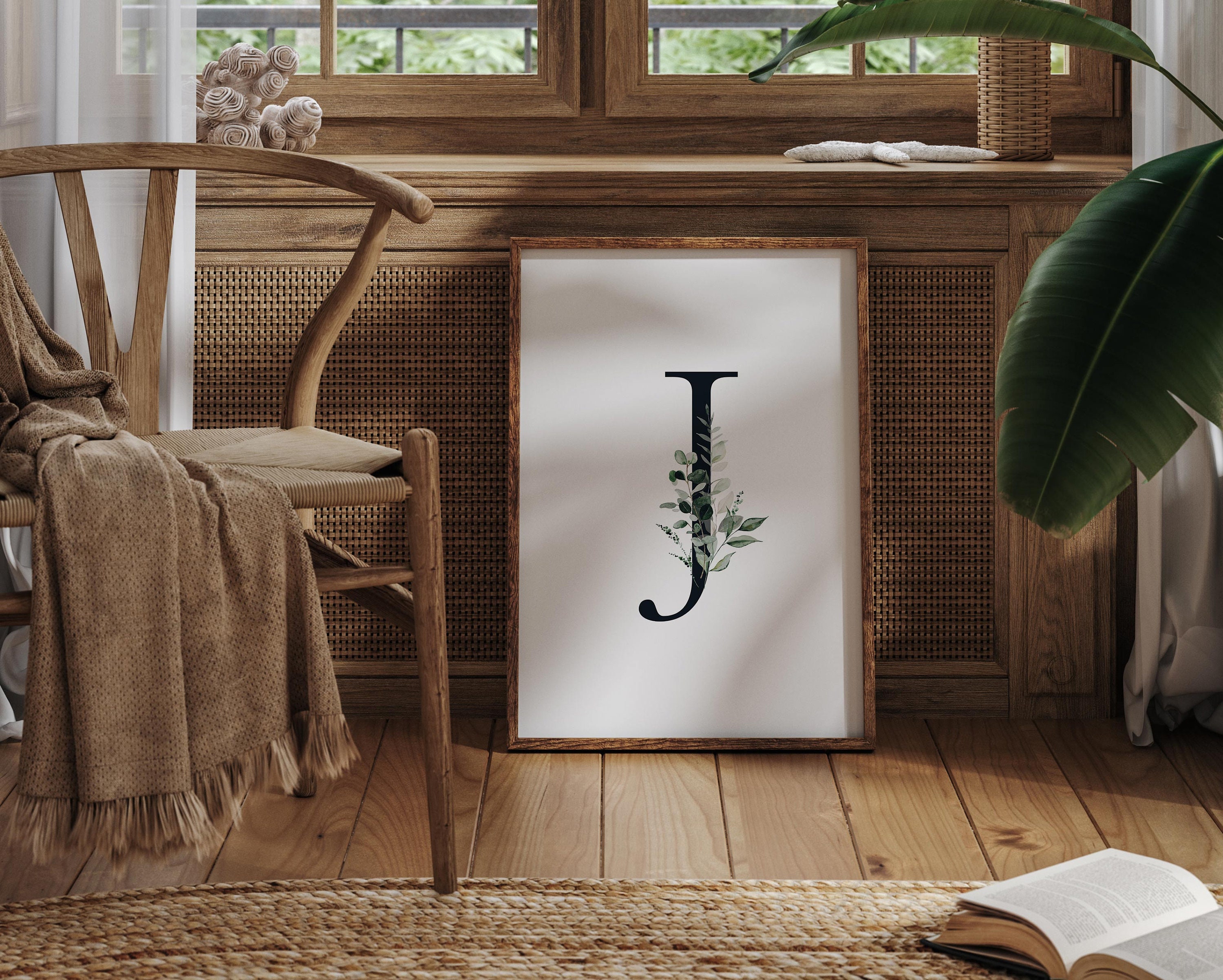 文学・小説 EWB JJJ Signed poster Letter J Alphabet Abstract Print Wall Art | 4x6 5x7 A4 A3 A2 A1 - Etsy