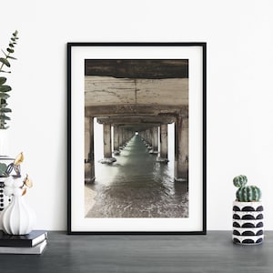 Under the Pier Print Wall Art | A4 A3 A2 A1