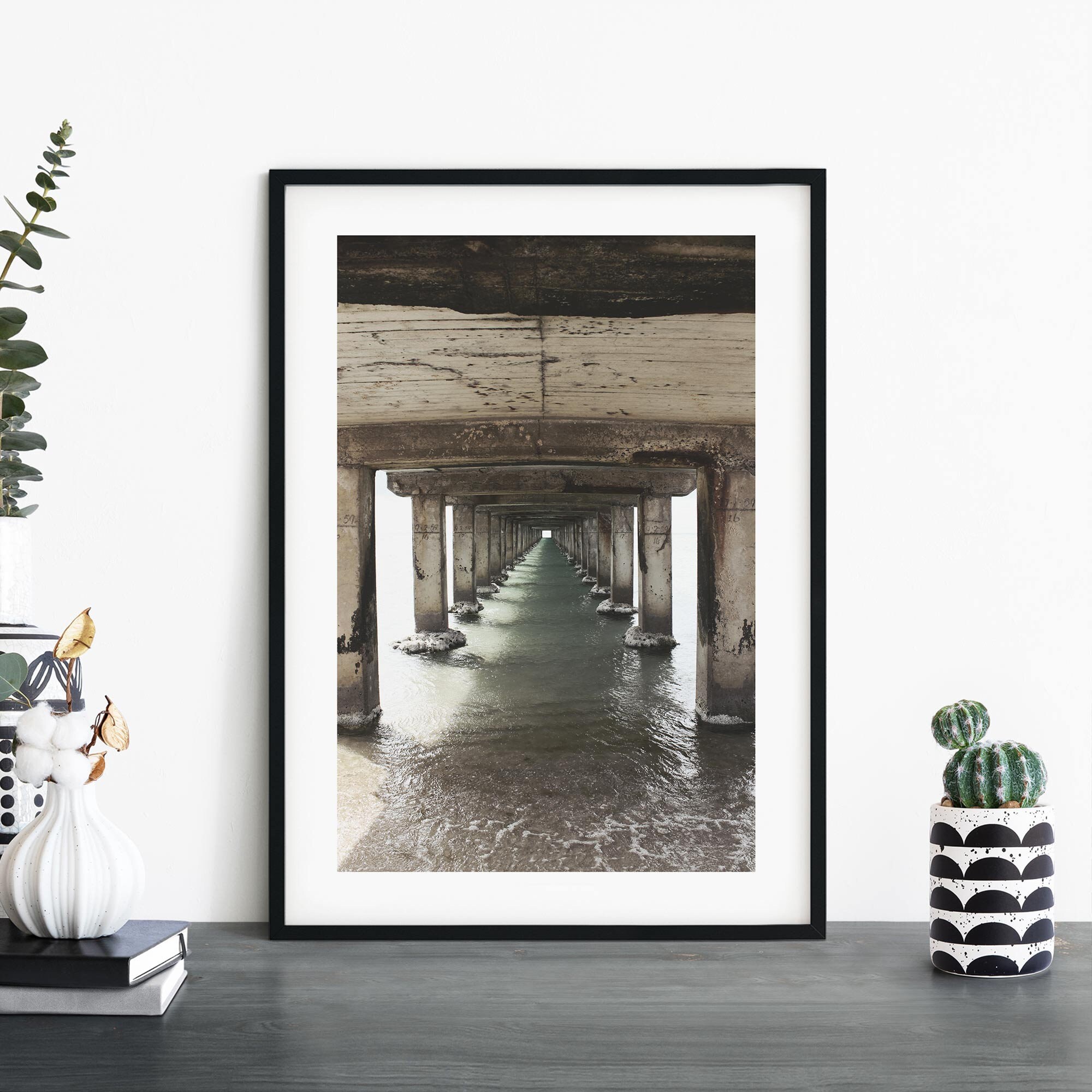Under the Pier Print Wall Art | A4 A3 A2 A1
