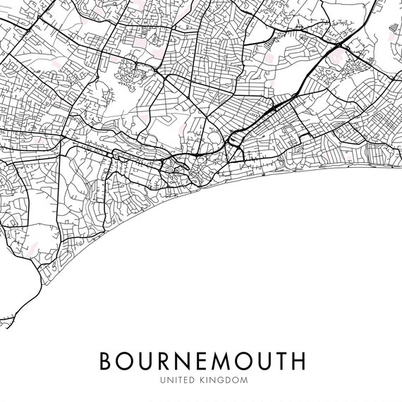 Bournemouth England Map