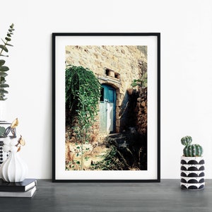 Door, Gozo, Malta Print Wall Art | A4 A3 A2 A1