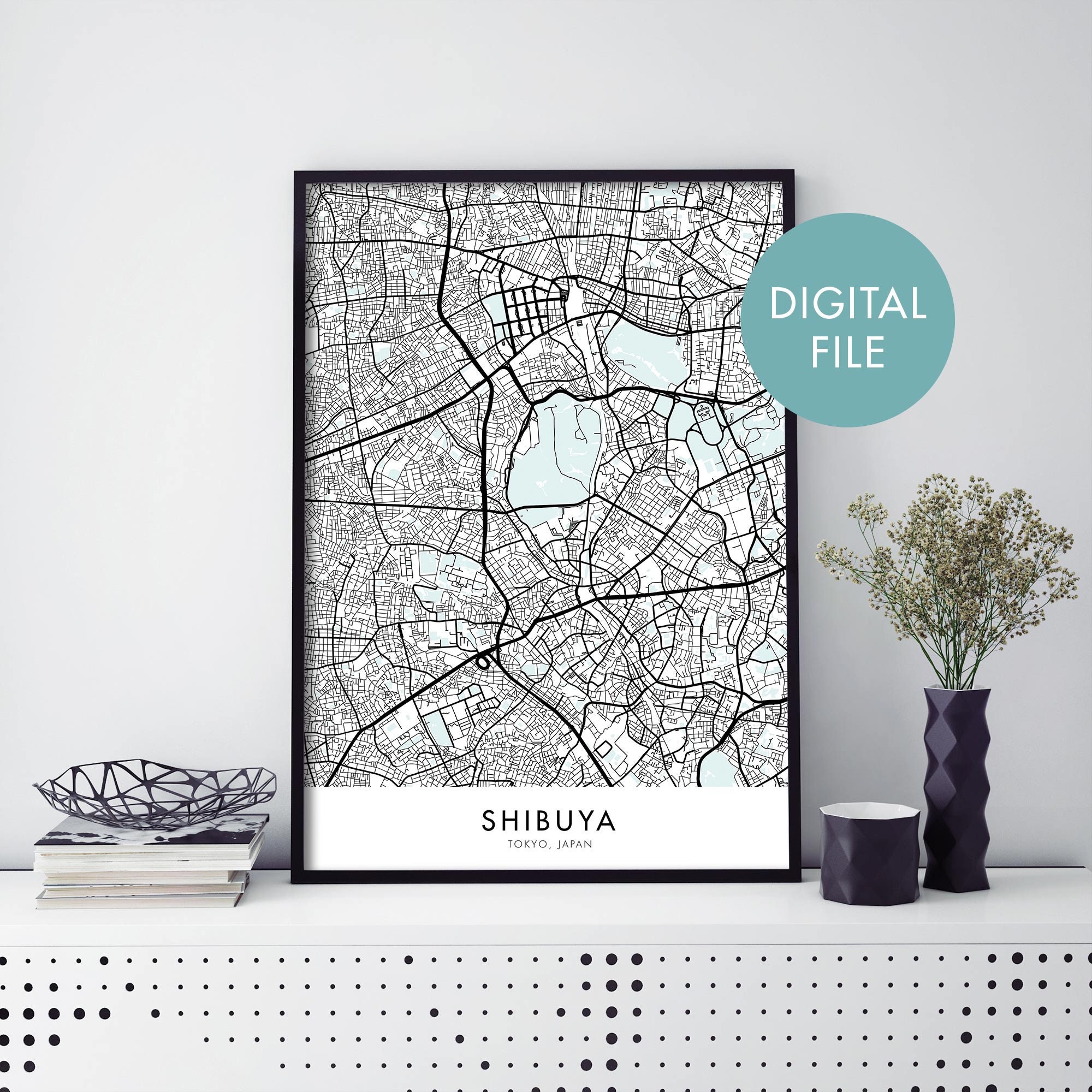 Shibuya Art - Etsy