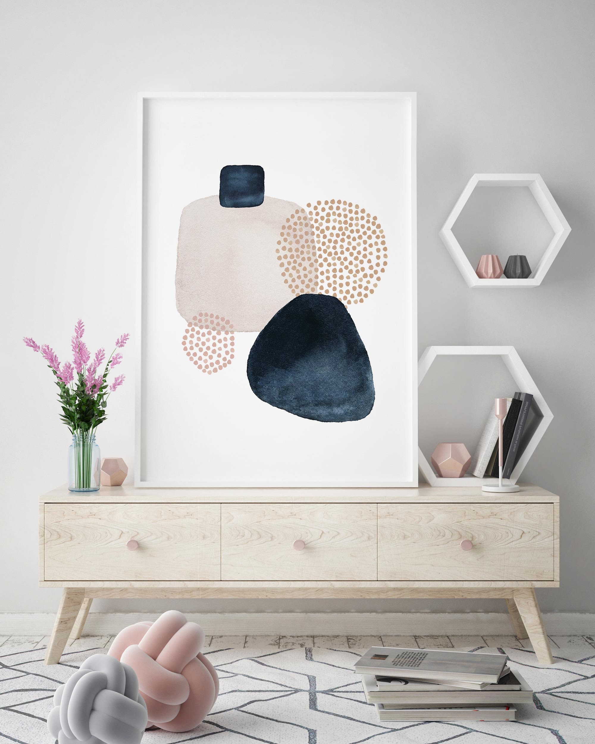 Abstract Print Wall Art 4x6 5x7 A4 A3 A2 A1 | Etsy