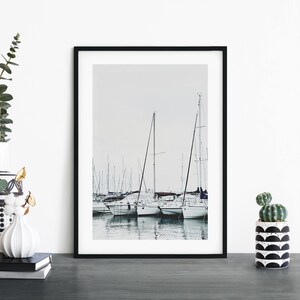 Boats Print Wall Art | A4 A3 A2 A1
