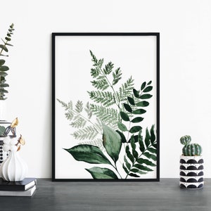 Botanical Dream No.2 Abstract Print Wall Art | 4x6 5x7 A4 A3 A2 A1