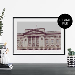 Buckingham Palace, London Druck Wandkunst | Druck zu Hause | Digital Download Datei