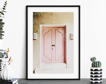Pink Door Photographic Print Wall Art | A4 A3 A2 A1