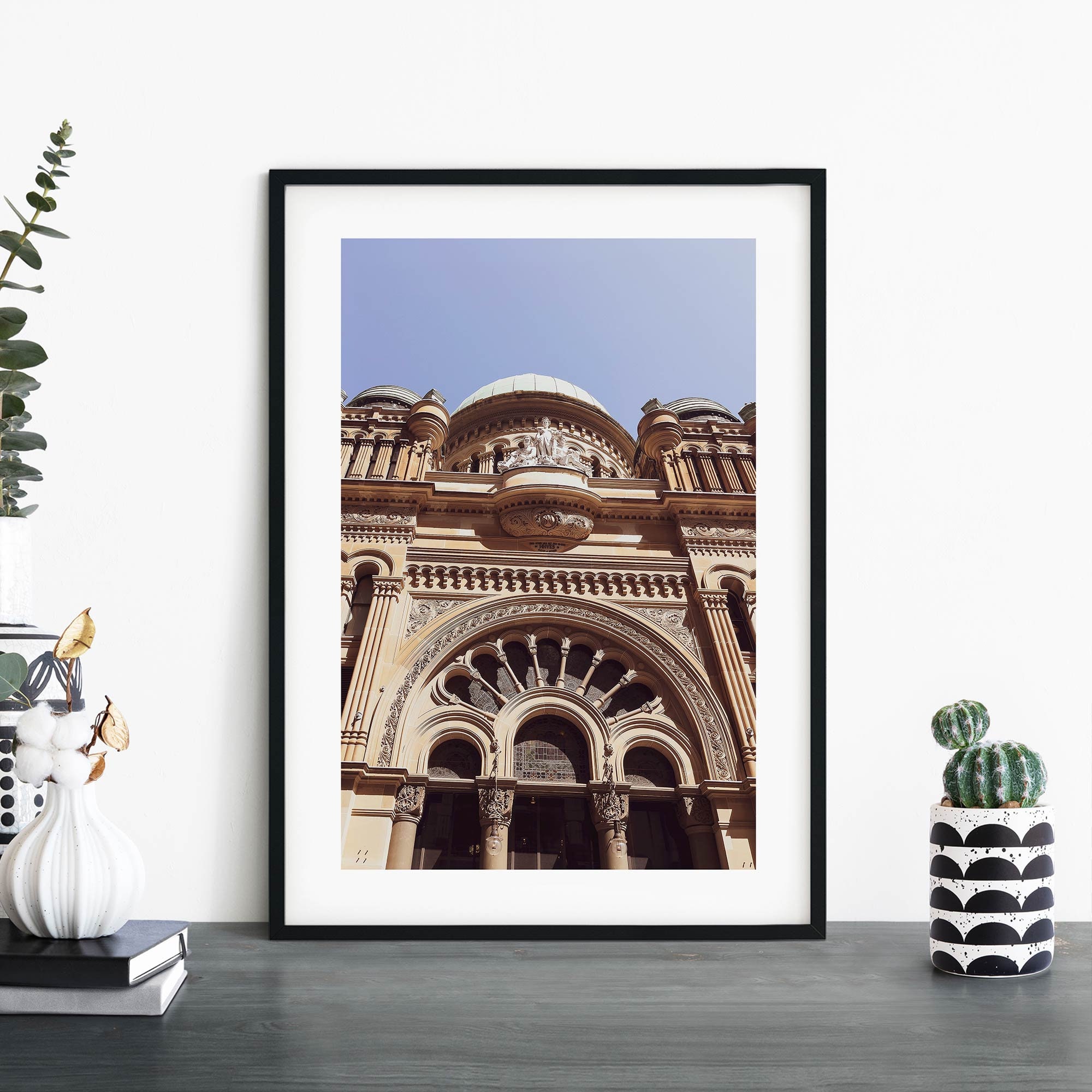 Queen Victoria Building Sydney Australia Print Wall Art A4 Etsy