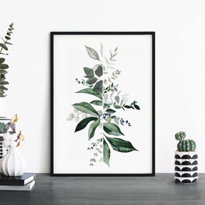 Botanical Dream No.10 Abstract Print Wall Art | 4x6 5x7 A4 A3 A2 A1
