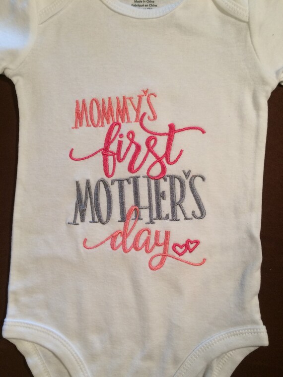 mommys first mothers day onesie
