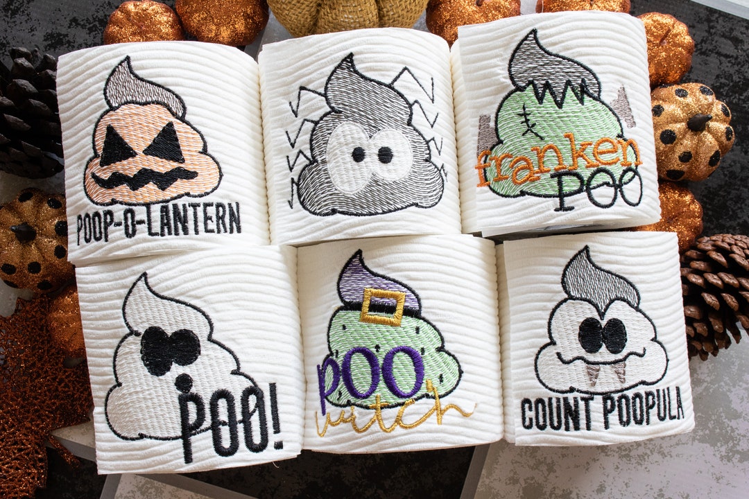 Halloween Toilet Paper, Halloween Gag Gift, Funny Halloween Toilet