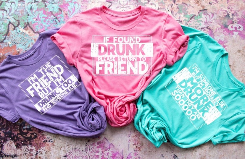 Friends Drinking Shirt | Etsy 