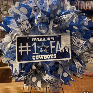 Dallas Cowboys Wreath/ Cowboys Wreath/ NFL Wreaths/ NFL/ Football Wreath /Dallas Wreath