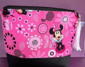 Trousse à maquillage rose Minnie Mouse