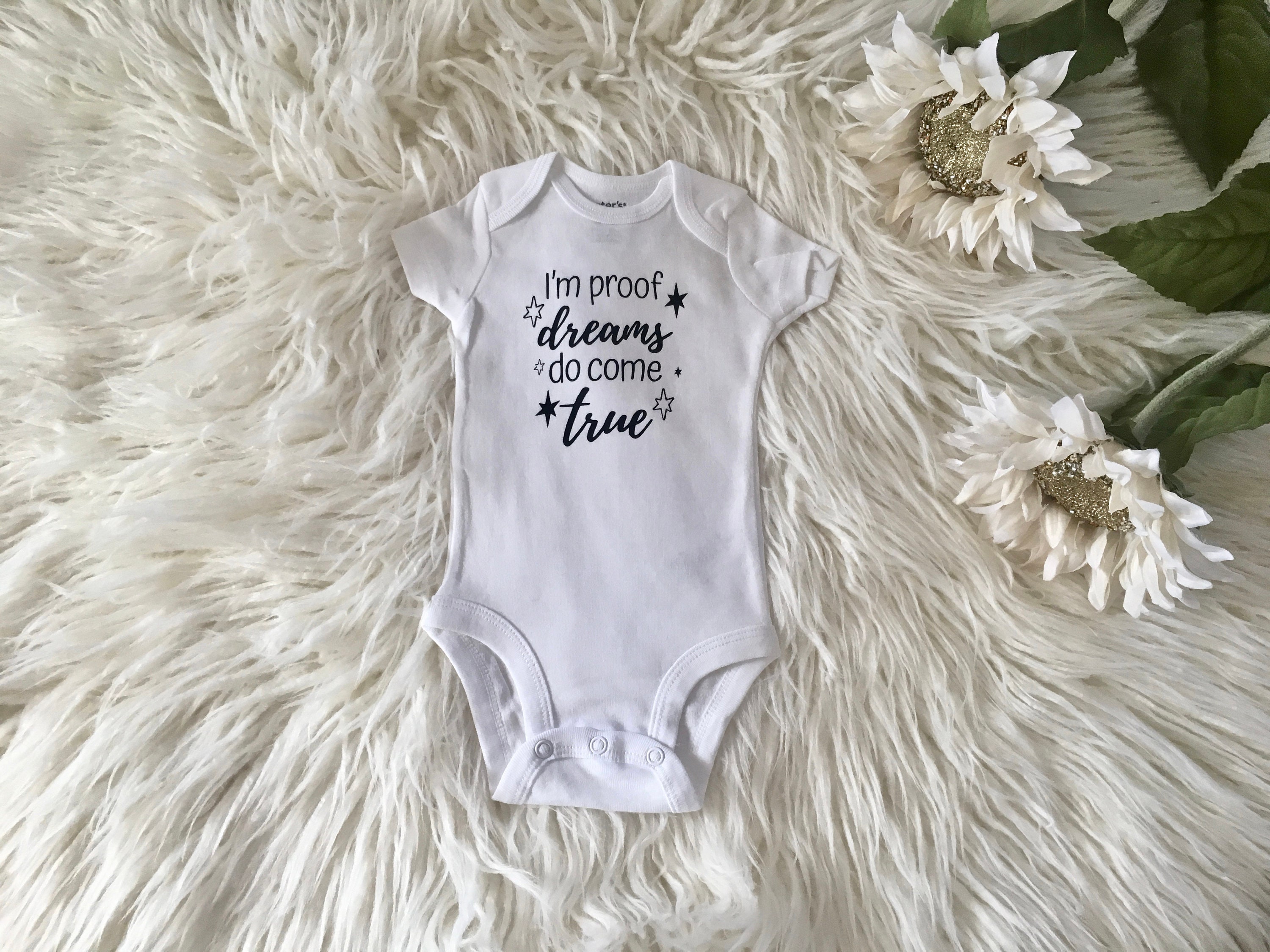 I M Proof Dreams Do Come True Pregnancy Announcement Etsy