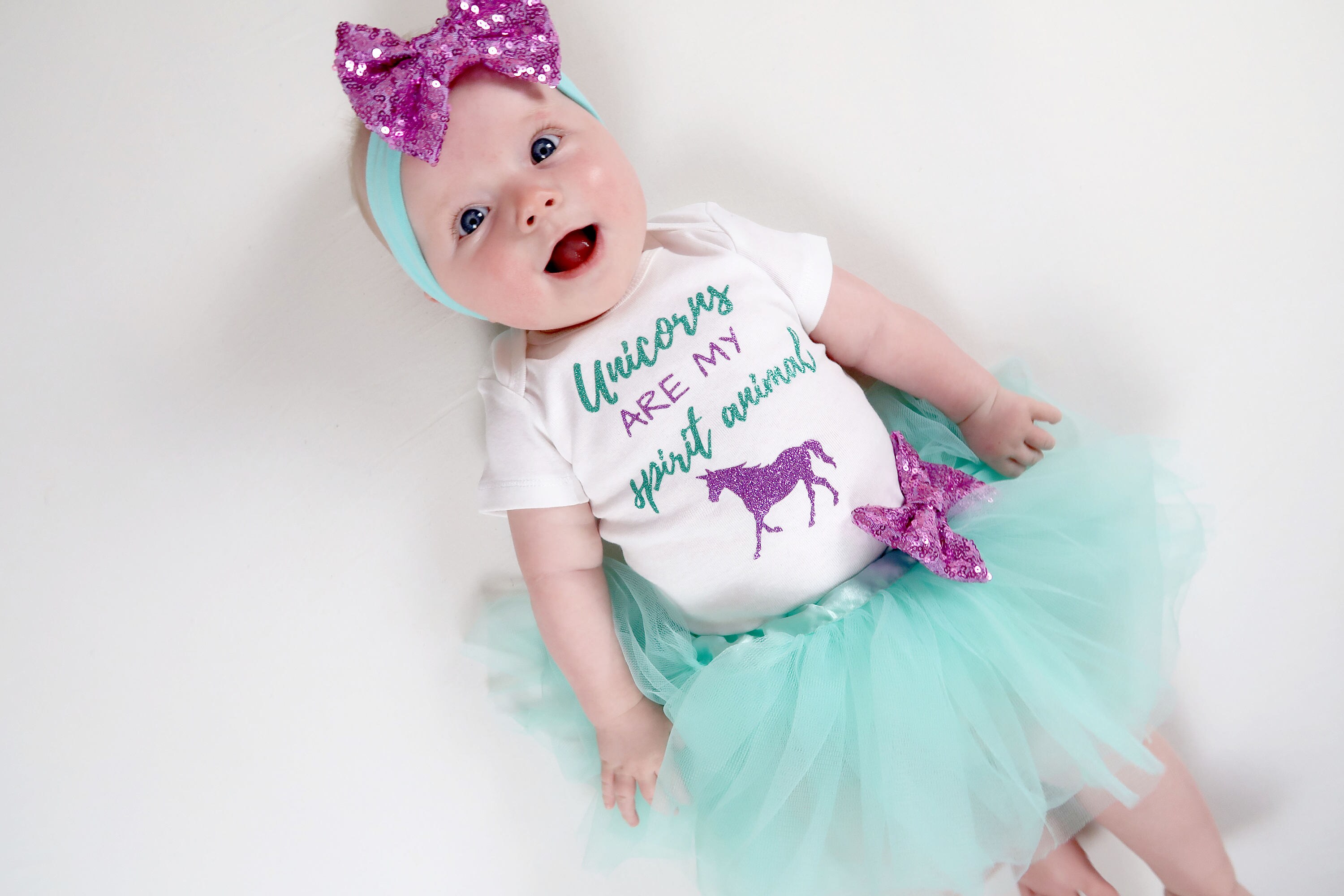 unicorn baby shower outfit