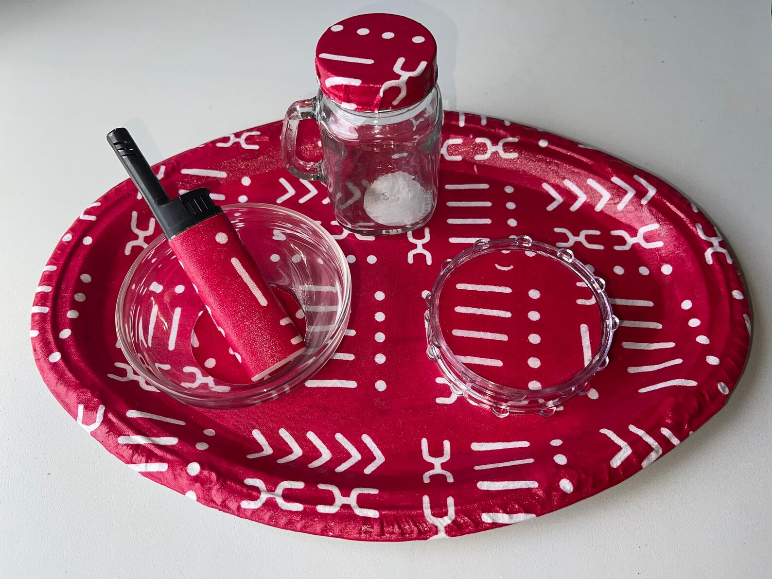 Rolling tray set PINK Etsy