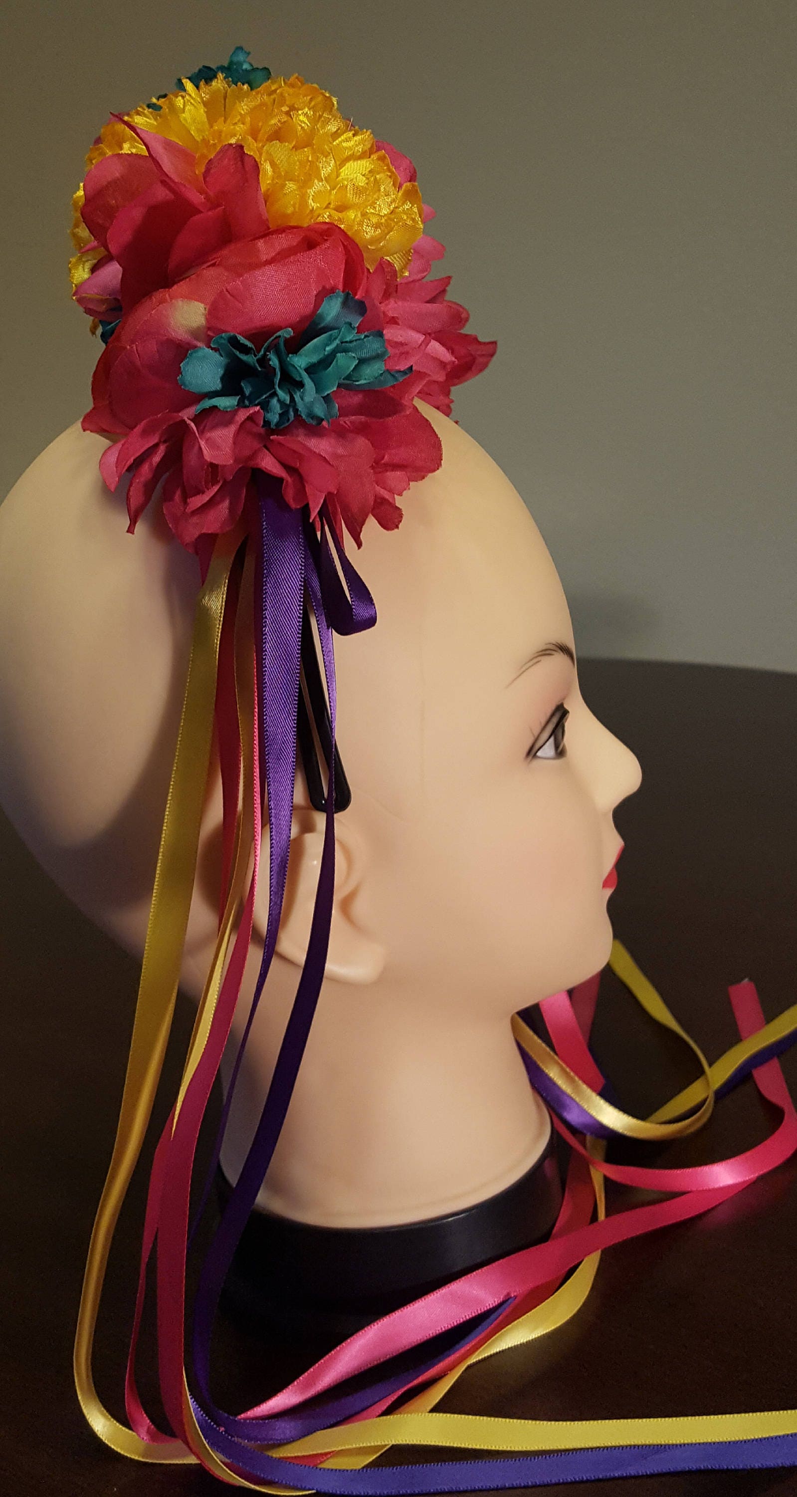 diy day of the dead headpiece