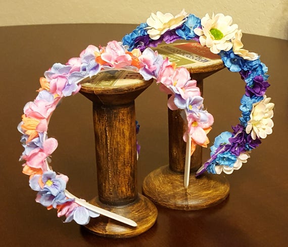 simple flower headpiece