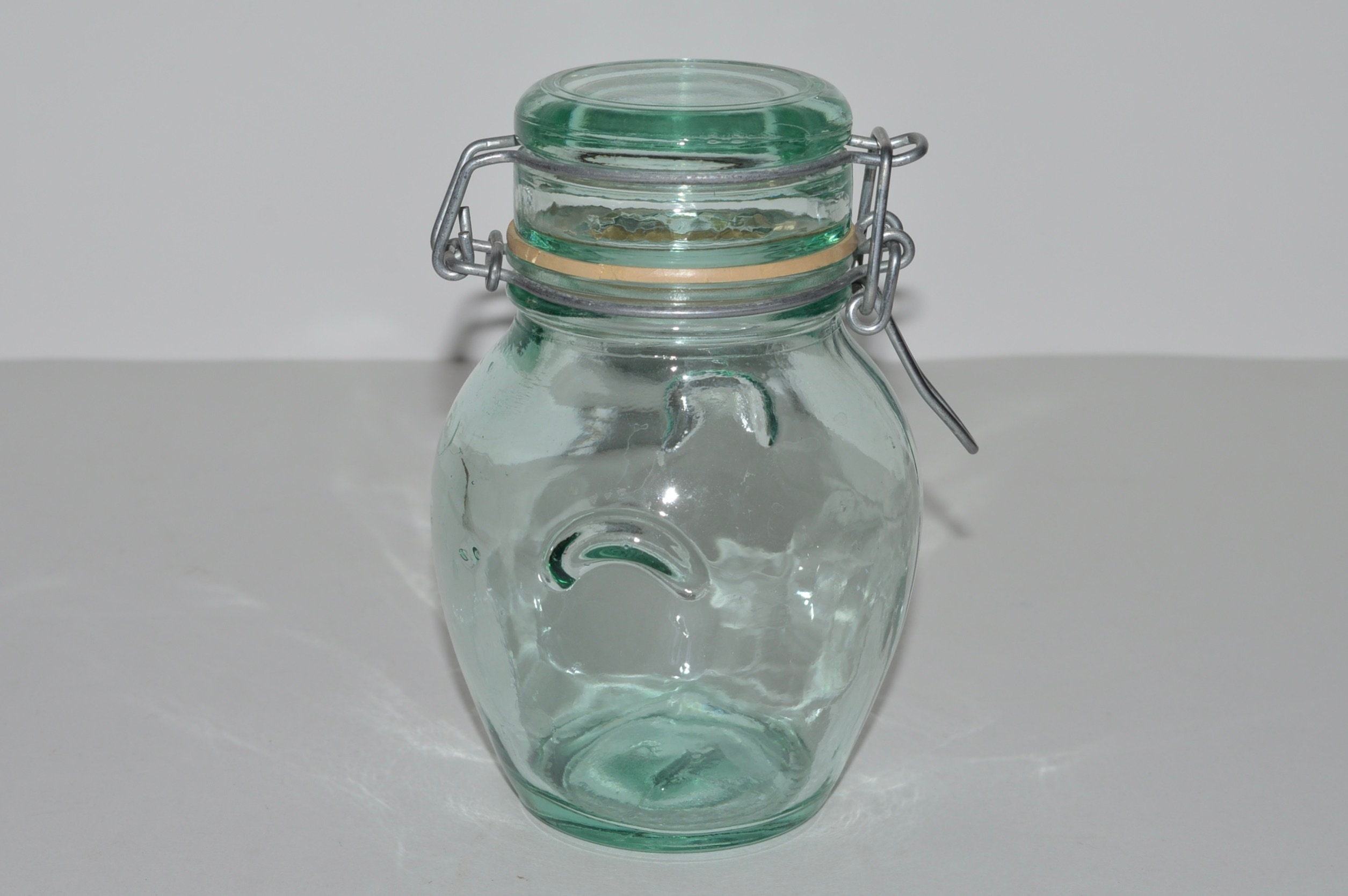 Glass Jars with Wood Lids - Essos Home and Kitchen