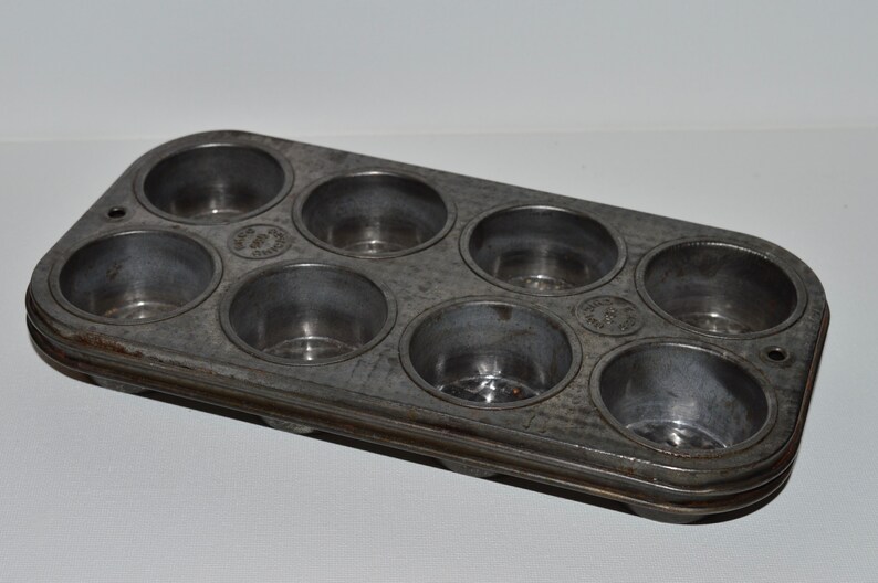 Mini Muffin Cupcake Baking Pans Ekco 080 Pans Mid Century Etsy