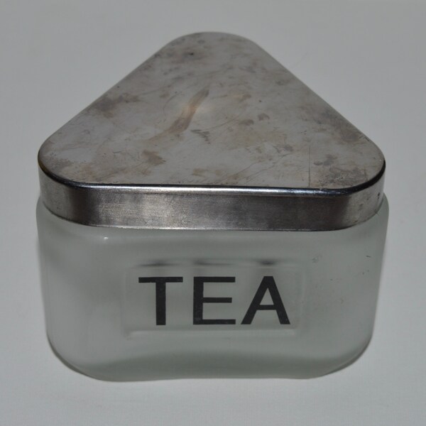 Glass Tea Jar Etsy