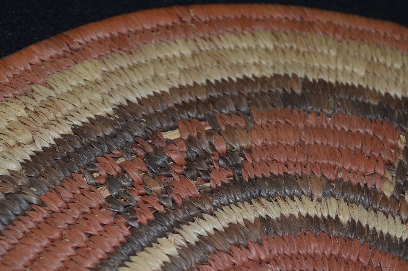 Native Woven Mat Native American Weaving Primitive Table Etsy