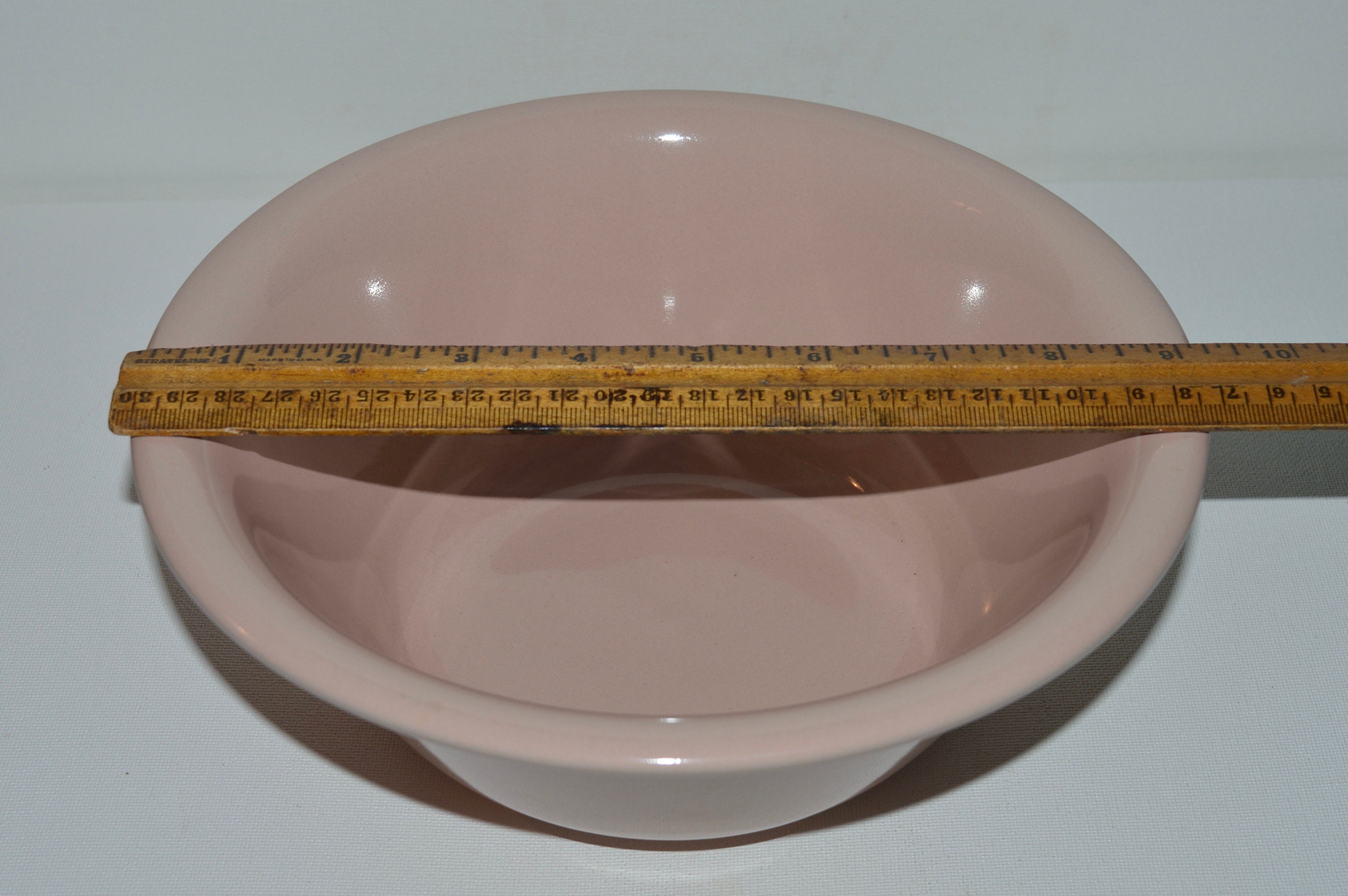 Pink Mixing Bowl Pink Pottery Bowl Pink Ceramic Bowl Pink Etsy