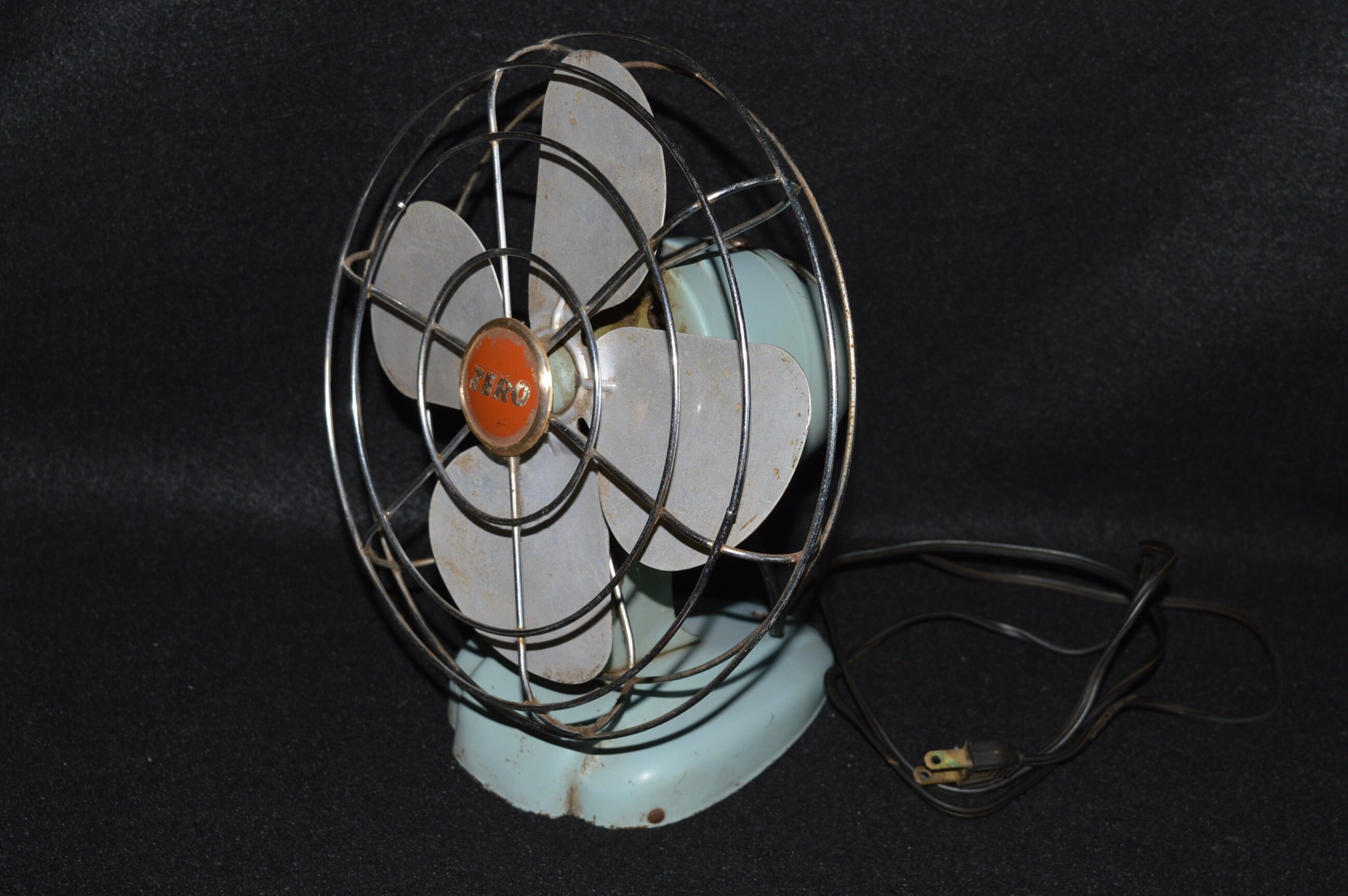 Zero Desk Fan Vintage Mcgraw Edison Company Mid Century Modern Electric Items For Restoring
