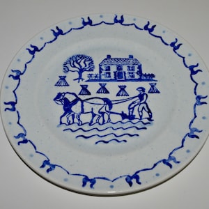 Metlox Poppytrail Plate, Metlox Blue Provincial Plate, Metlox California Pottery Dinner Plate, Homestead Wheat Provincial Pattern