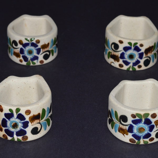 Pottery Napkin Rings Etsy