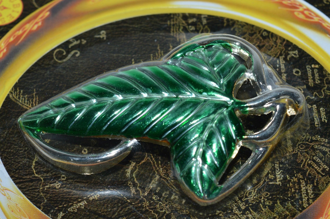 Lord of the Rings Elven Brooch Fellowship of the Rings LOTR Etsy