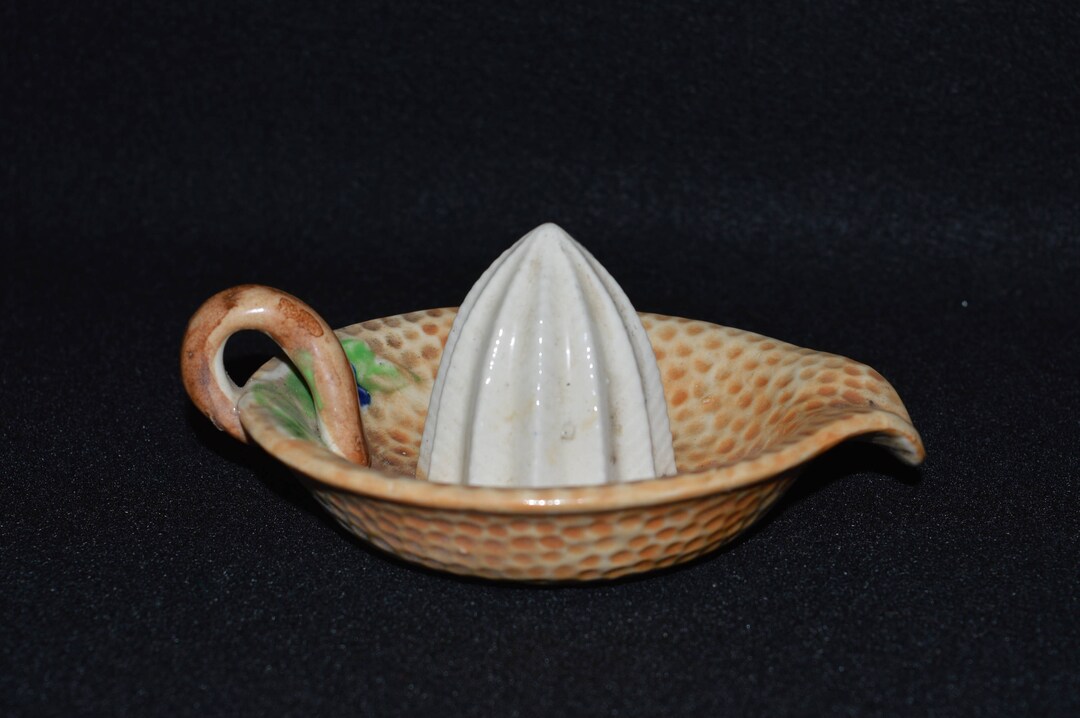 Vintage Juicer Ceramic Juicer Made in Japan Fruit Reamer Etsy