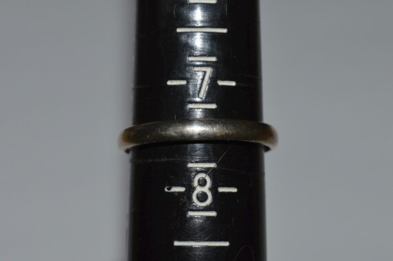 Multi Stone Ring, Dark Blue Violet Gemstone Conve… - image 6